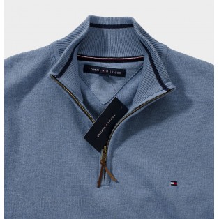Tommy Hilfiger Sweter Meski - Half Zip 